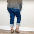 Judy Blue "Straighten Up" Straight Leg Tummy Control Jeans-Lola Monroe Boutique