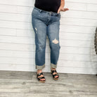 Judy Blue "Sugar Daddy" Straight Leg Dad Jeans-Lola Monroe Boutique