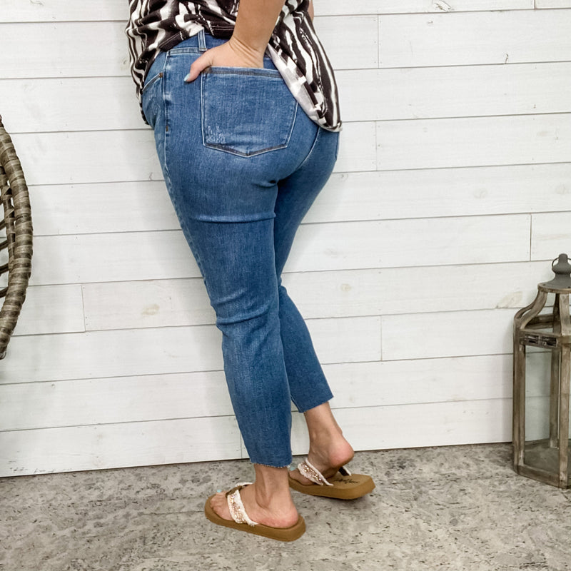 Judy Blue "Sunny Days" relaxed fit jeans-Lola Monroe Boutique