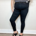 Judy Blue "Sweet Nothings" Tummy Control Black Skinny Jeans-Lola Monroe Boutique