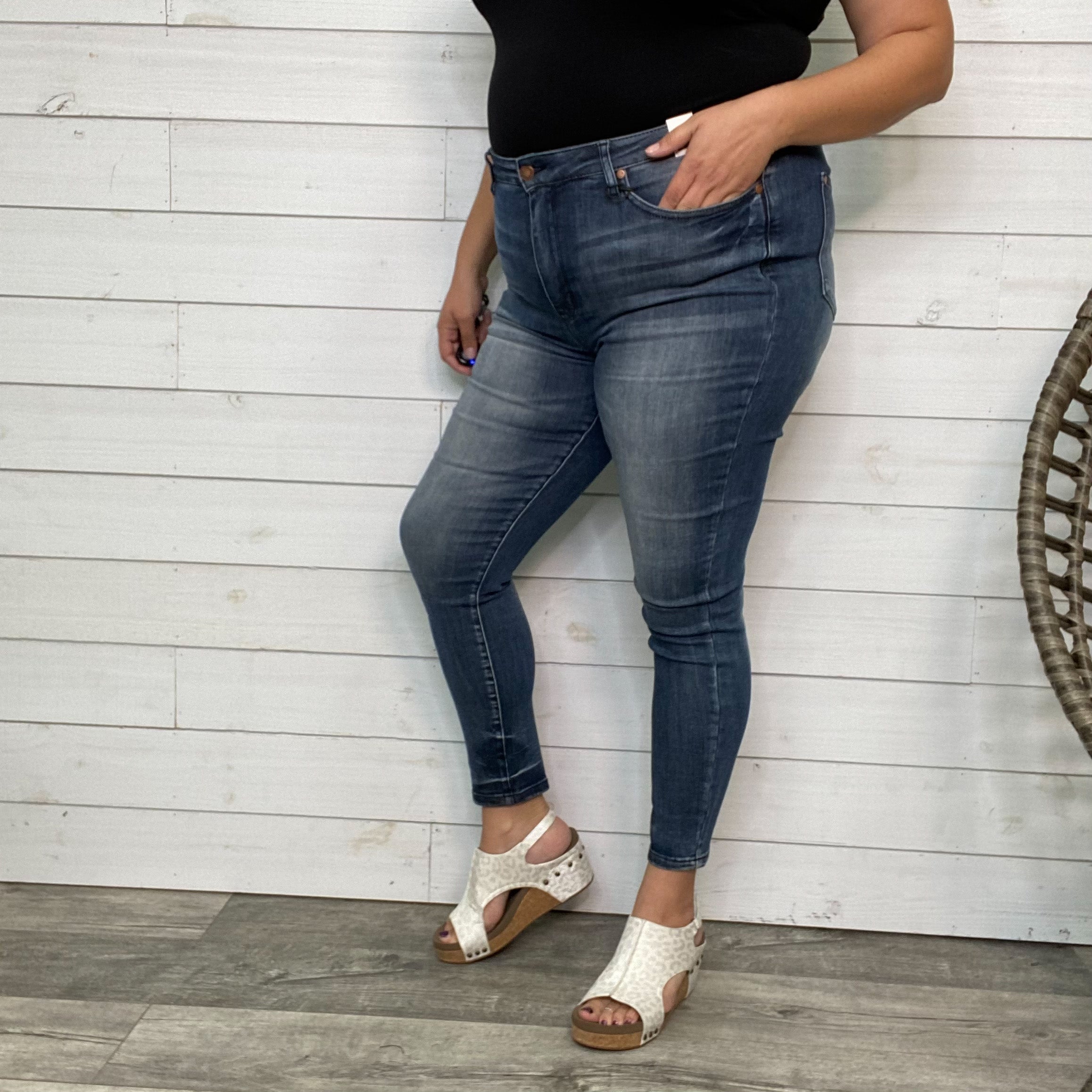 Judy Blue "Taco Time" Tummy Control Jeans-Lola Monroe Boutique