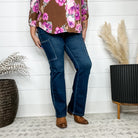 Judy Blue "Taking Flight" Cargo Bootcut jeans-Lola Monroe Boutique