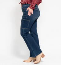 Judy Blue "Taking Flight" Cargo Bootcut jeans