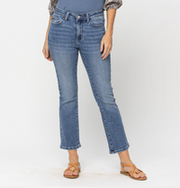 Judy Blue "The One I Want" Cropped Bootcut-Lola Monroe Boutique