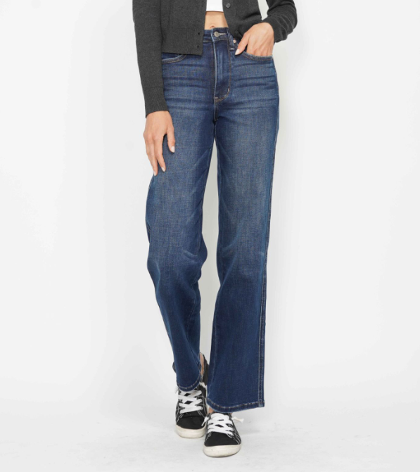 Judy Blue "The Real Deal" Tummy Control Straight Leg Jeans