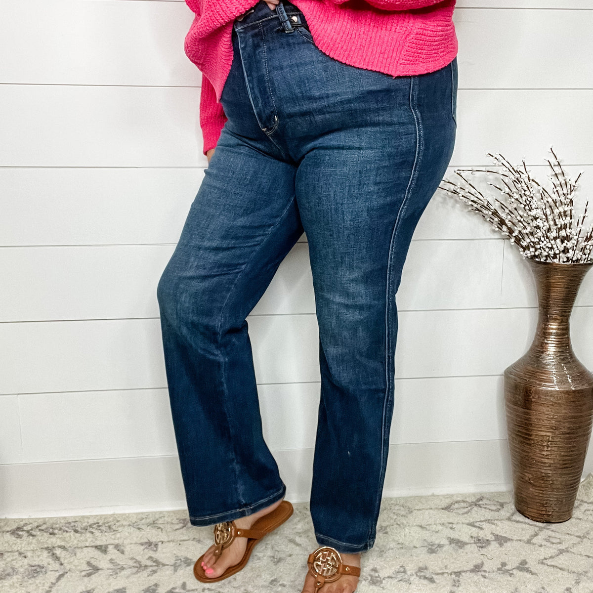 Judy Blue "The Real Deal" Tummy Control Straight Leg Jeans