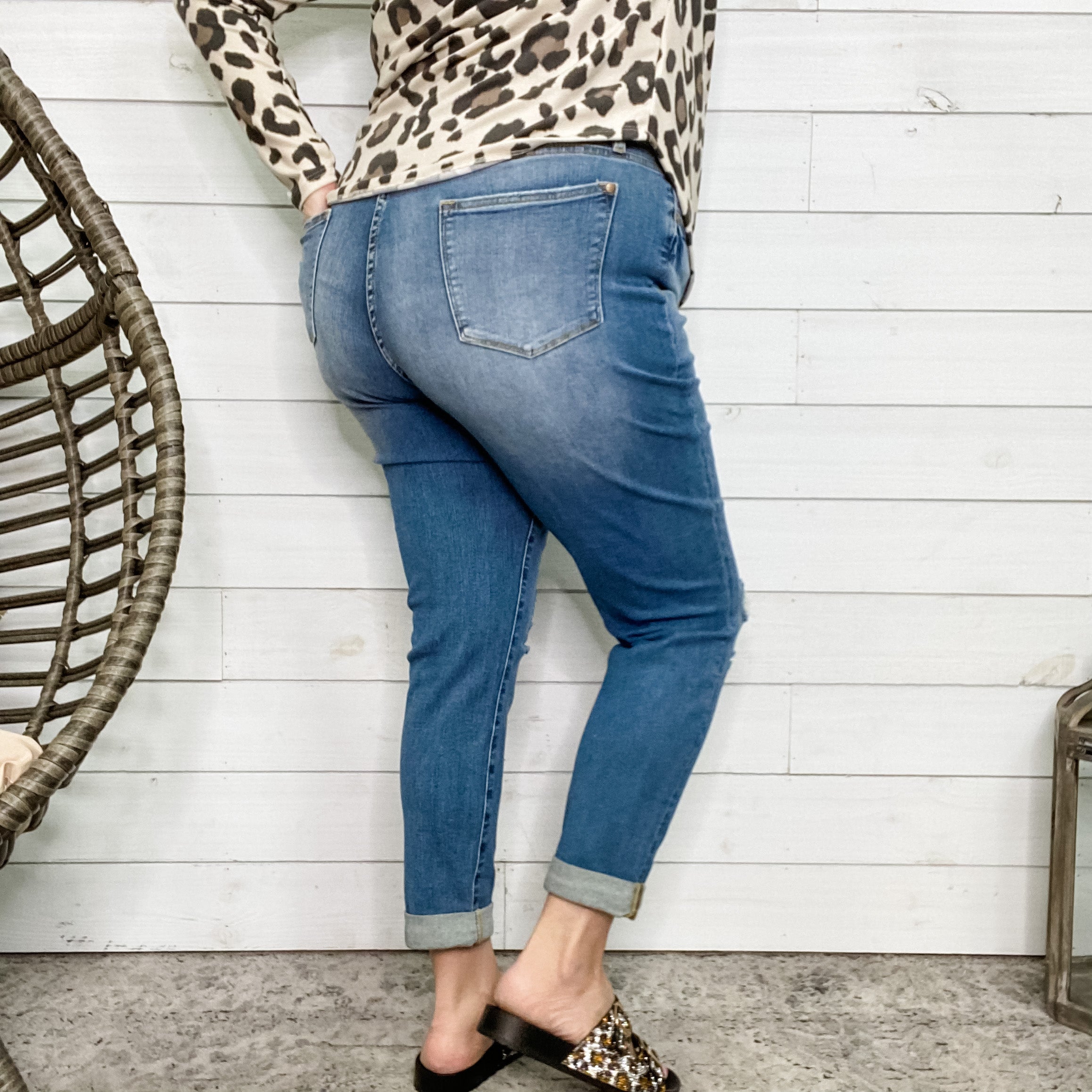 Judy Blue "The Remix" Boyfriend Jeans-Lola Monroe Boutique