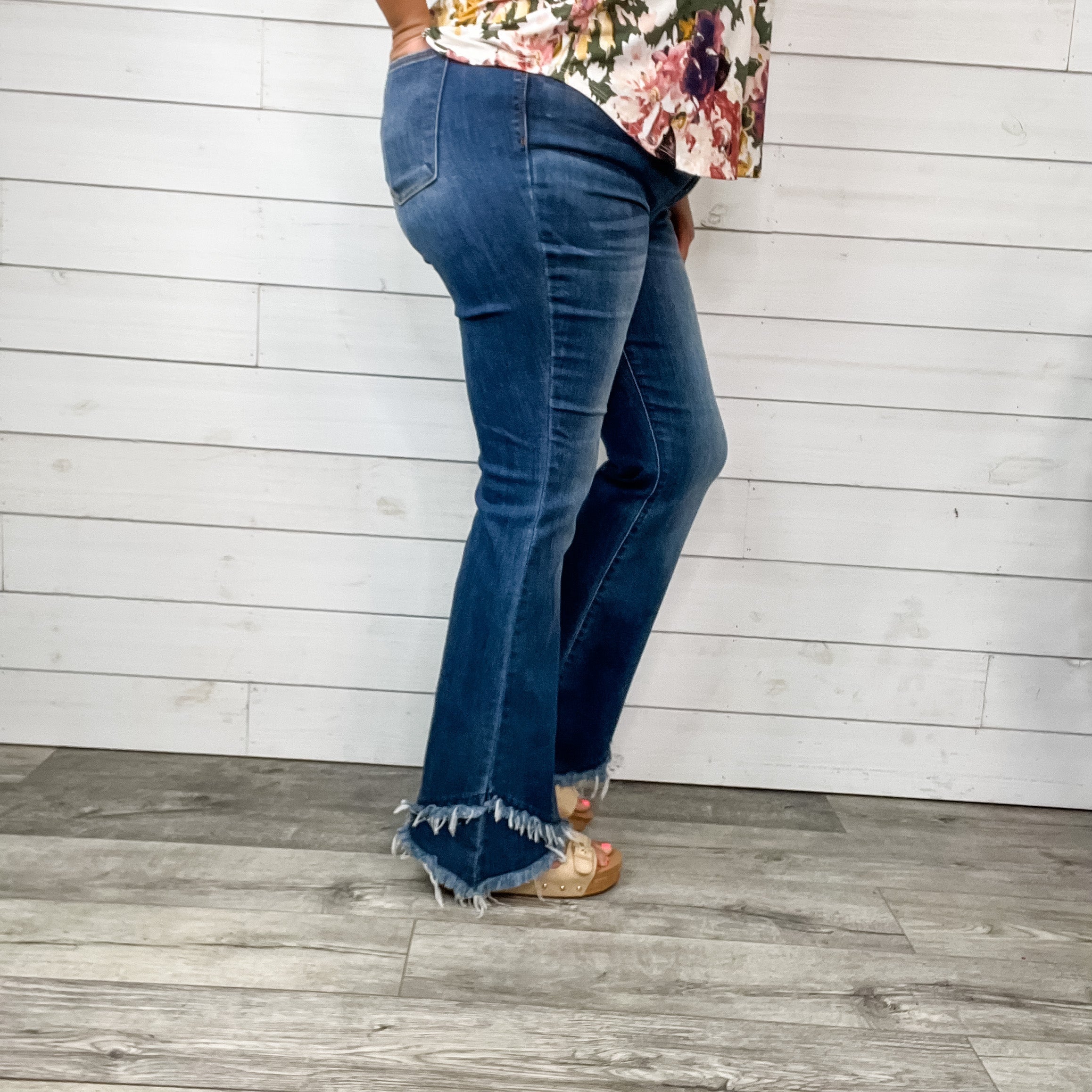 Judy Blue Tulip Flares-Lola Monroe Boutique