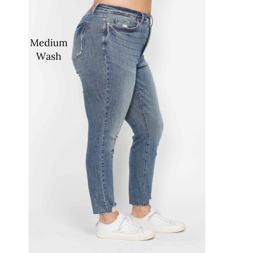 Judy Blue Tummy Control Jeans-Lola Monroe Boutique