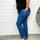 Judy Blue Vintage Straight Leg Mom Jean-Lola Monroe Boutique