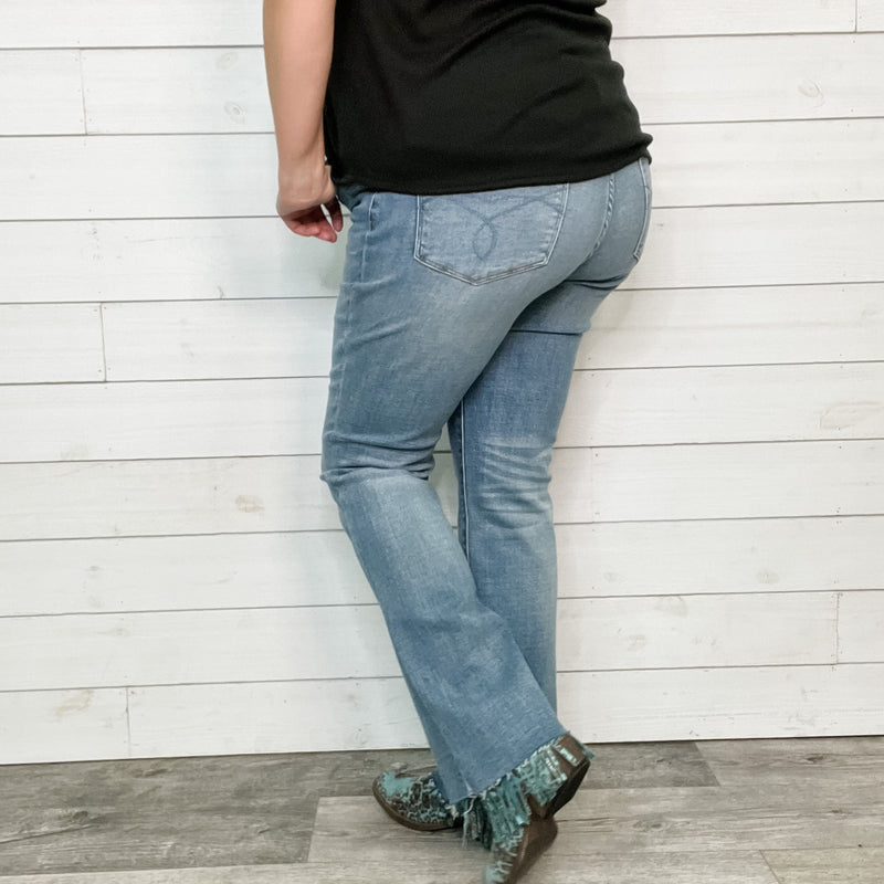 Judy Blue "Waiting on a Cowgirl" Bootcut jeans-Lola Monroe Boutique