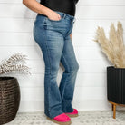 Judy Blue "Well Behaved" Tummy Control Flares-Lola Monroe Boutique