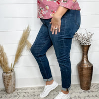 Judy Blue "Where I'm From" Slim Fit Pull On Jeans-Lola Monroe Boutique