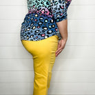 Judy Blue "You Are My Sunshine" Wide Leg Crops-Lola Monroe Boutique