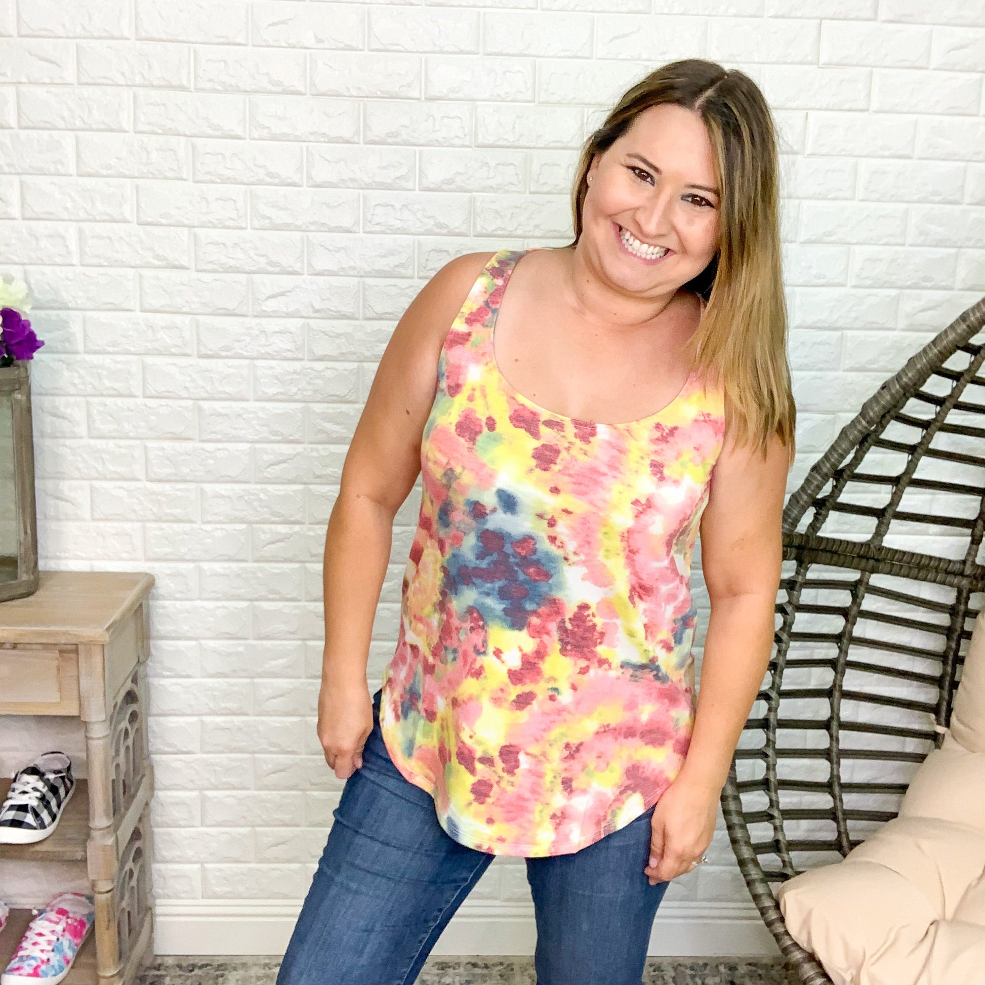 "Kaleidoscope" Tank (Multiple Colors)