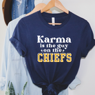 Karma is the guy on the chiefs-Lola Monroe Boutique