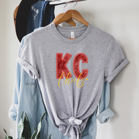 KC faux sequin