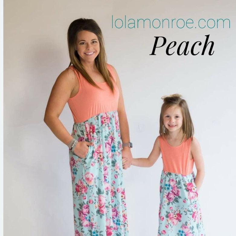 Kids Tank Dresses (Multiple Colors)-Lola Monroe Boutique