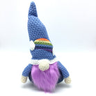 Knit Rainbow Gnomes ( Blue or Purple)-Lola Monroe Boutique