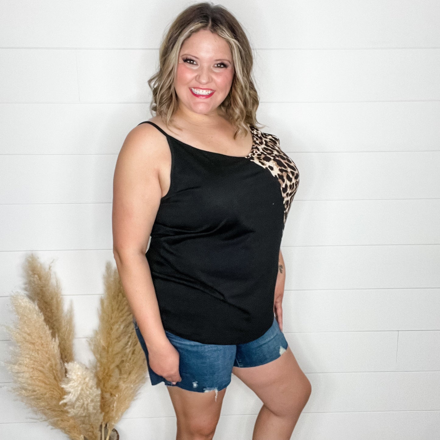 "Kylin" Colorblock Spaghetti Strap Tank Tops