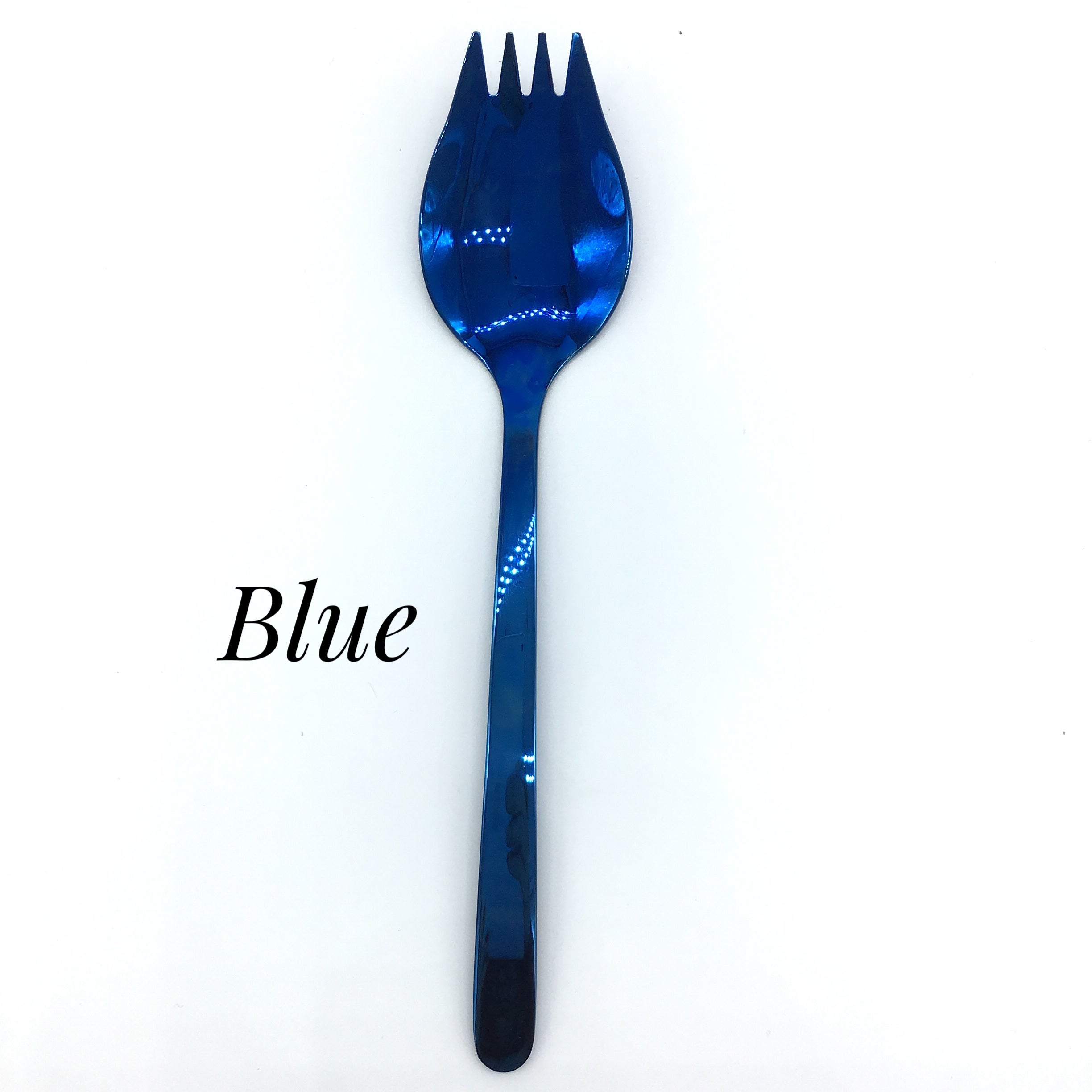 Large Metal Spork (Multiple Colors)-Lola Monroe Boutique