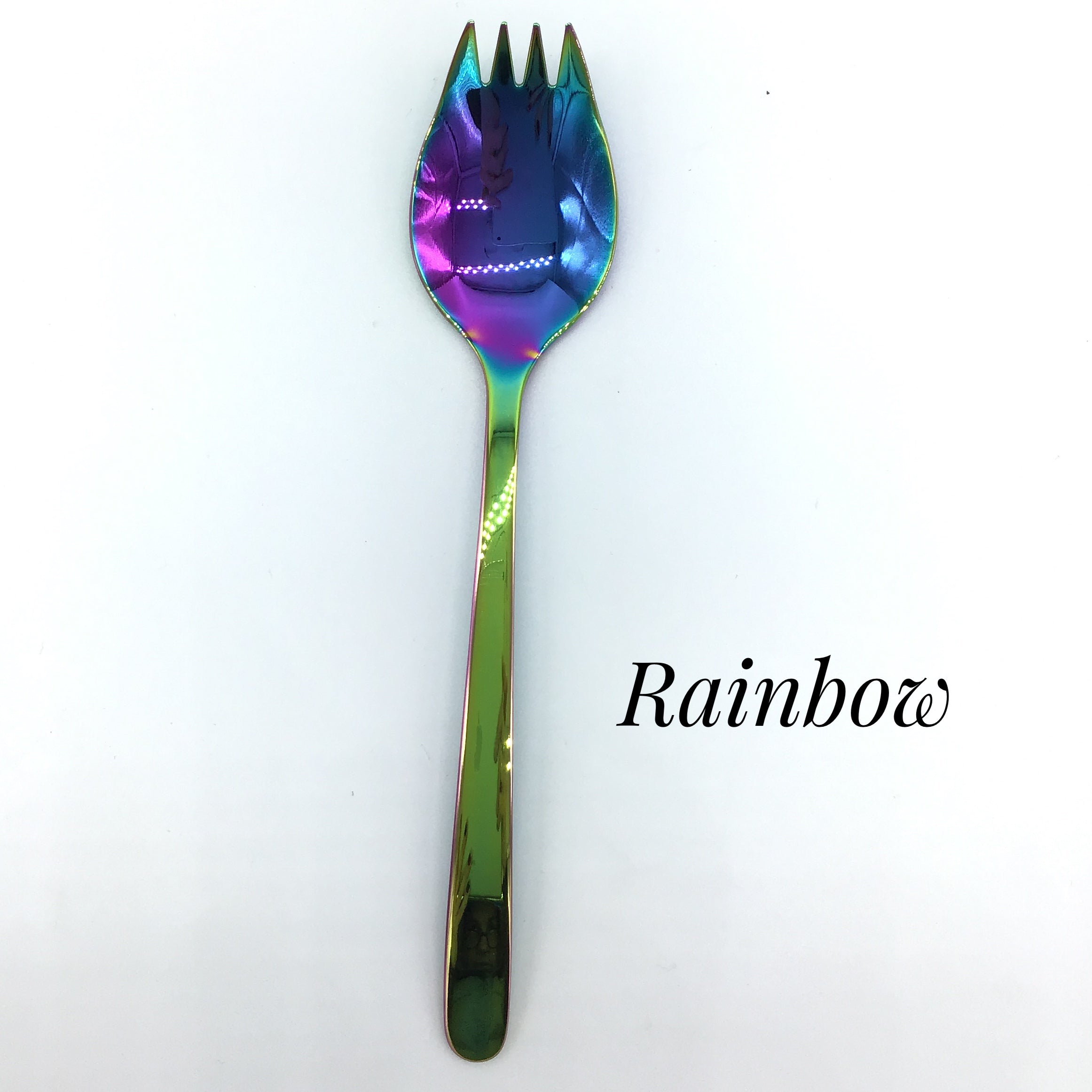 Large Metal Spork (Multiple Colors)-Lola Monroe Boutique