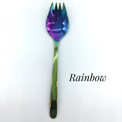 Large Metal Spork (Multiple Colors)