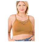 Lattice Front Adjustable Strap Bralette (Multiple Colors)-Lola Monroe Boutique