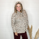 "Leapin" Animal Print Hoodie with Side Slits-Lola Monroe Boutique