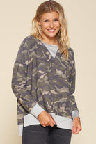 "Lieutenant" Camo Long Sleeve-Lola Monroe Boutique