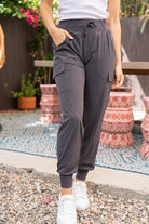 "Like The Wind" Cargo Pocket Joggers-Lola Monroe Boutique