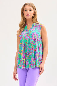 Dear Scarlett "Seth" Sleeveless Split Neck