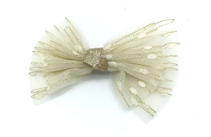 "Lola" Lace Bow (Multiple Colors)