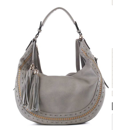 "Loretta" Double Tassel Expandable Bojo Purse-Lola Monroe Boutique