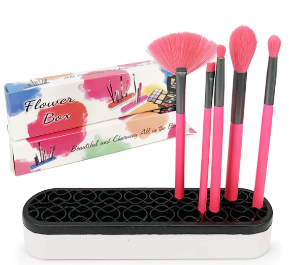Makeup Brush Holder (Multiple Colors)-Lola Monroe Boutique