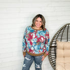 "Mariah" Long Sleeve Floral Weekender-Lola Monroe Boutique