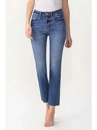 "Masterfully" LoVervet Slim Straight Leg Jeans-Lola Monroe Boutique