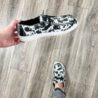 Meadows By Very G Soft As Clouds Slip On (Cow Print)-Lola Monroe Boutique