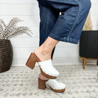 "Nirvana" Clog Mule (White)-Lola Monroe Boutique