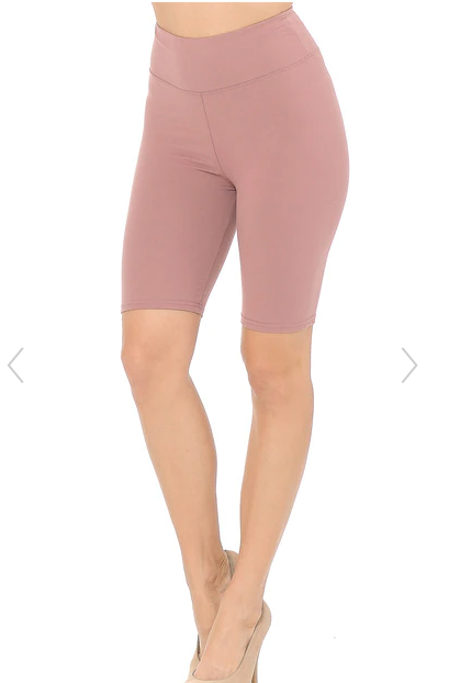 No More Chub Rub Shorts (Mauve)-Lola Monroe Boutique