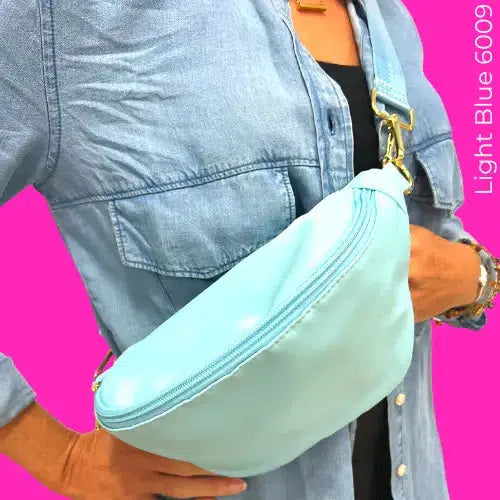 Nylon Bum Bag (Multiple Colors)-Lola Monroe Boutique