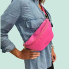 Nylon Bum Bag (Multiple Colors)-Lola Monroe Boutique