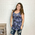 "Open Sea" Relaxed Fit Camo Tank-Lola Monroe Boutique