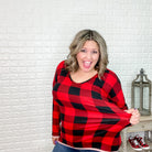 "Paddy" Buffalo Plaid Long Sleeve-Lola Monroe Boutique