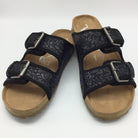 "Paula" Sandal By Very G (Sparkle Black)-Lola Monroe Boutique