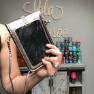 Phone Window Cross Body Bag with Bling-Lola Monroe Boutique