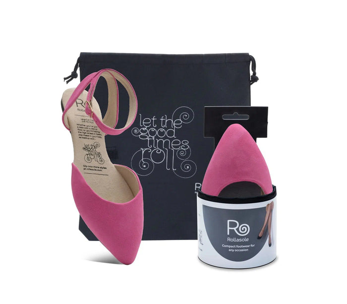 Pink Crush Rollasole Flats-Lola Monroe Boutique