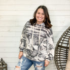 "PollyAnna" Paisley Printed Hoodie-Lola Monroe Boutique