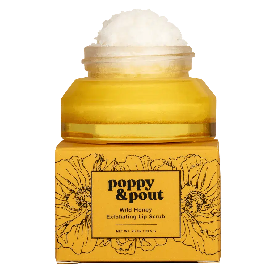 Poppy & Pout All Natural Lip Scrub (Multiple Scents)