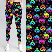 Pre-Order Halloween Leggings with Pockets-Lola Monroe Boutique